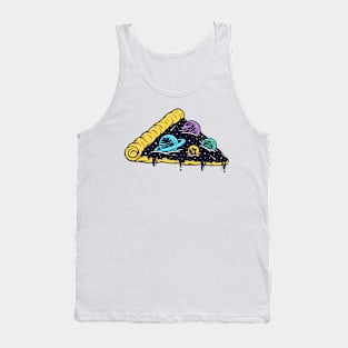 Pizza in space Tank Top